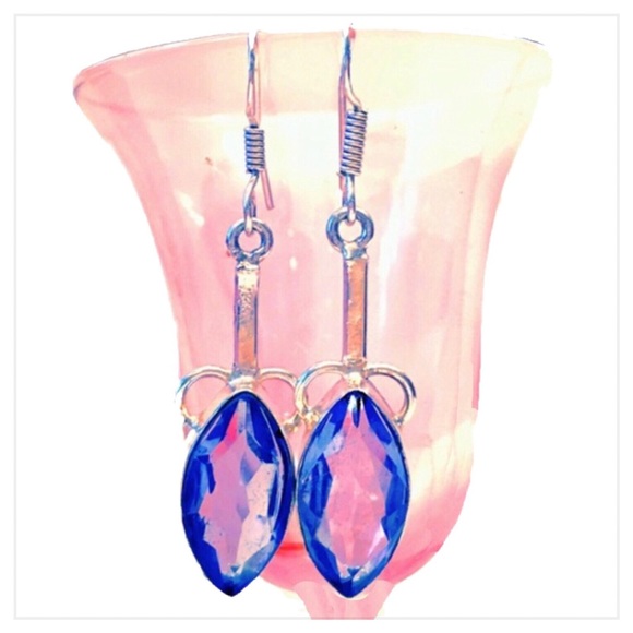 Jewelry - PURPLE & SILVER EARRINGS                    🎉HP🎉